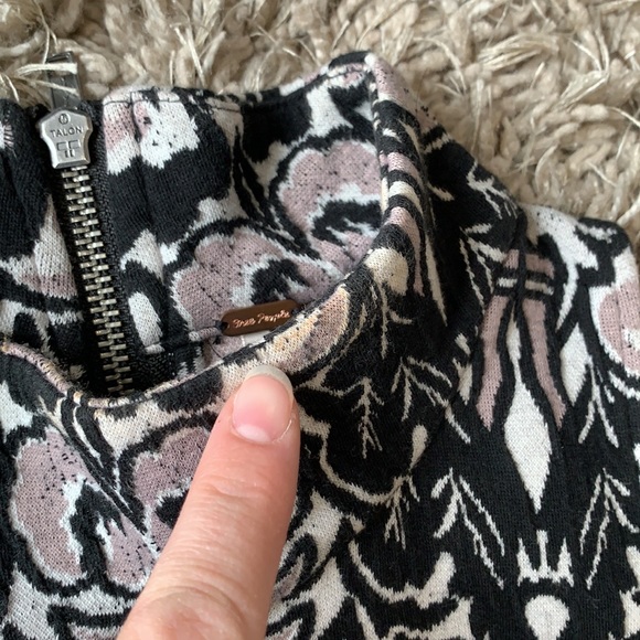 FREE PEOPLE Amelia Knit Drop Waist Shift Dress - Picture 15 of 15